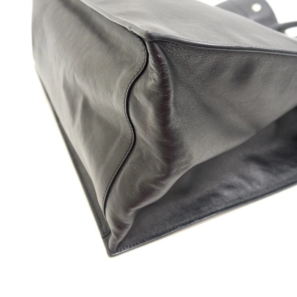 Saint Laurent Black Rive Gauche South Bag Tote  YVES North